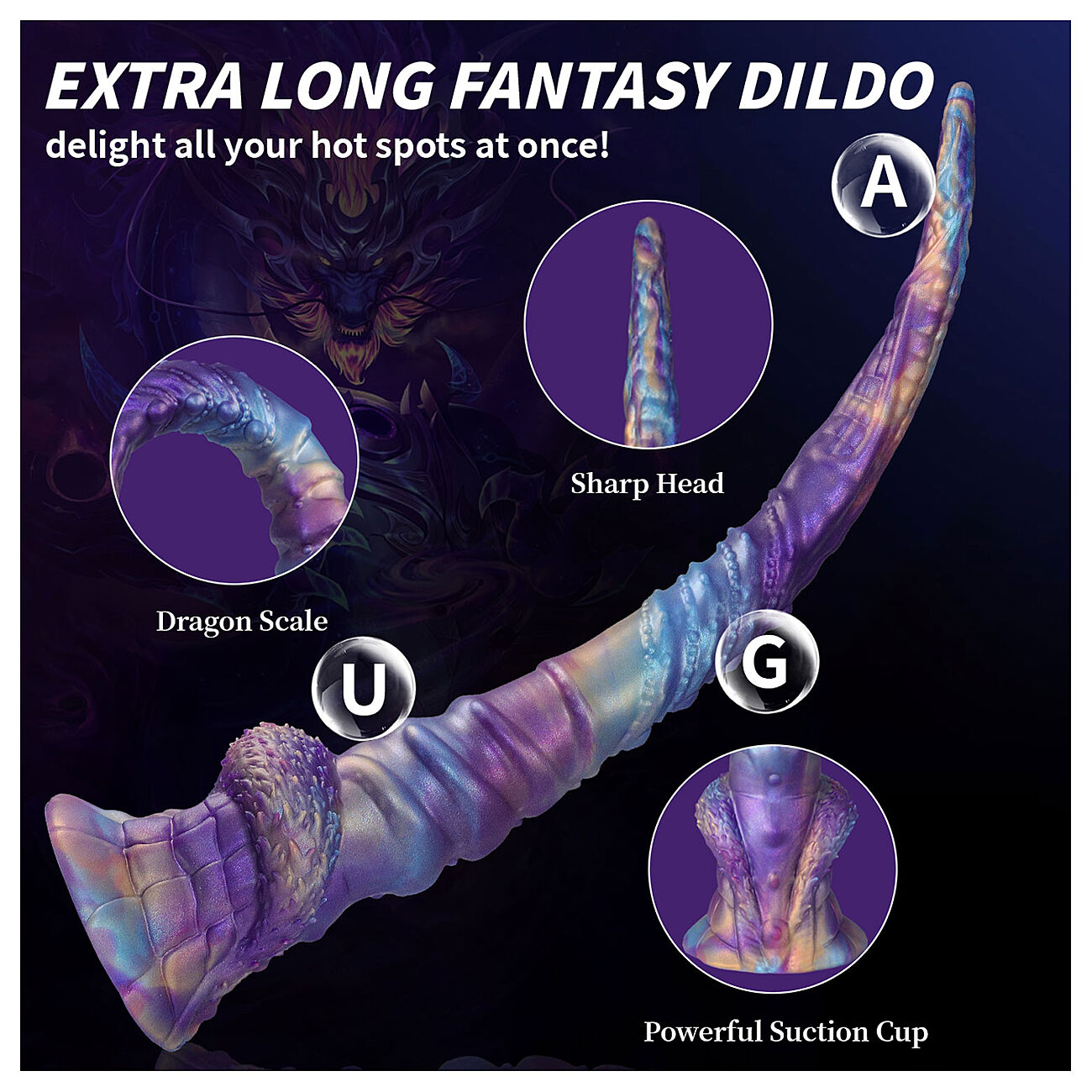 Alien Toys Lizard Tail - Fantasiadildo