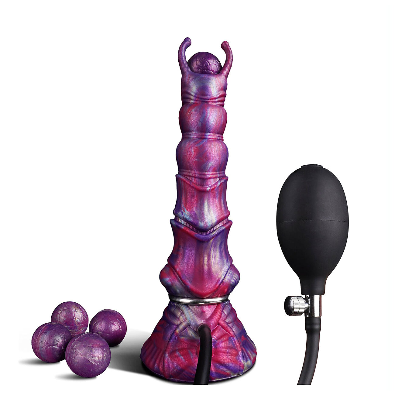 Alien Toys Monster - Fantasiadildo + munasetti