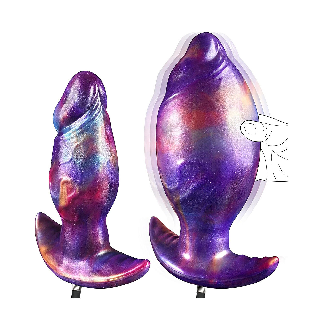 Alien Toys Nyxarion - Pumpattava anaalitappi