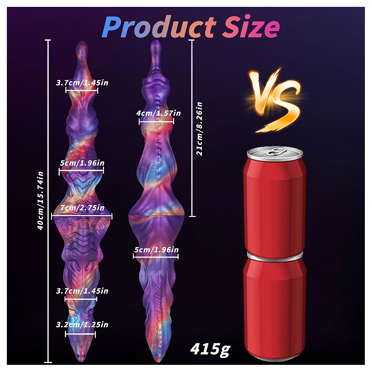 Alien Toys Meridrax - Tupladildo