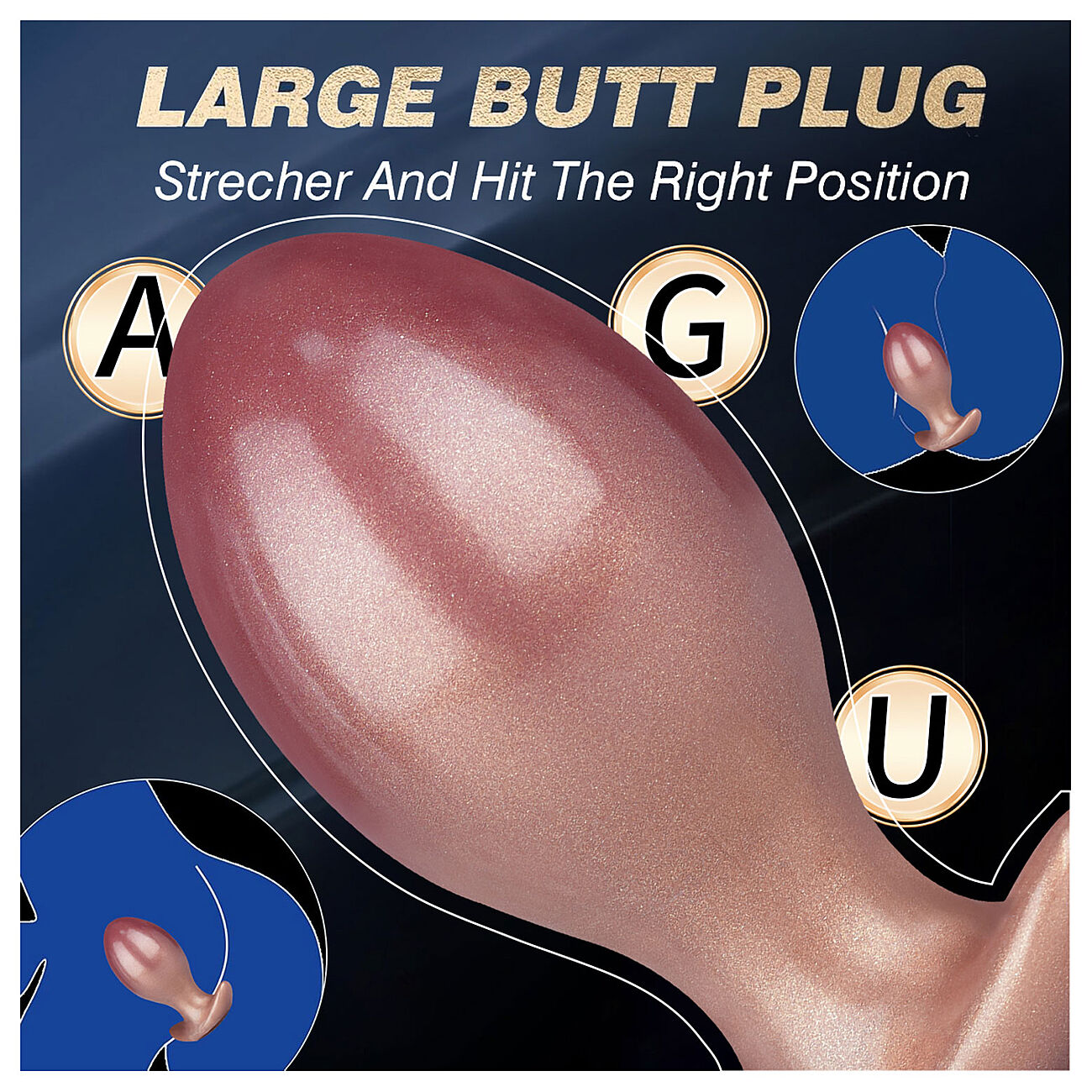 Alien Toys Dragons Egg - Anaalitappi, S