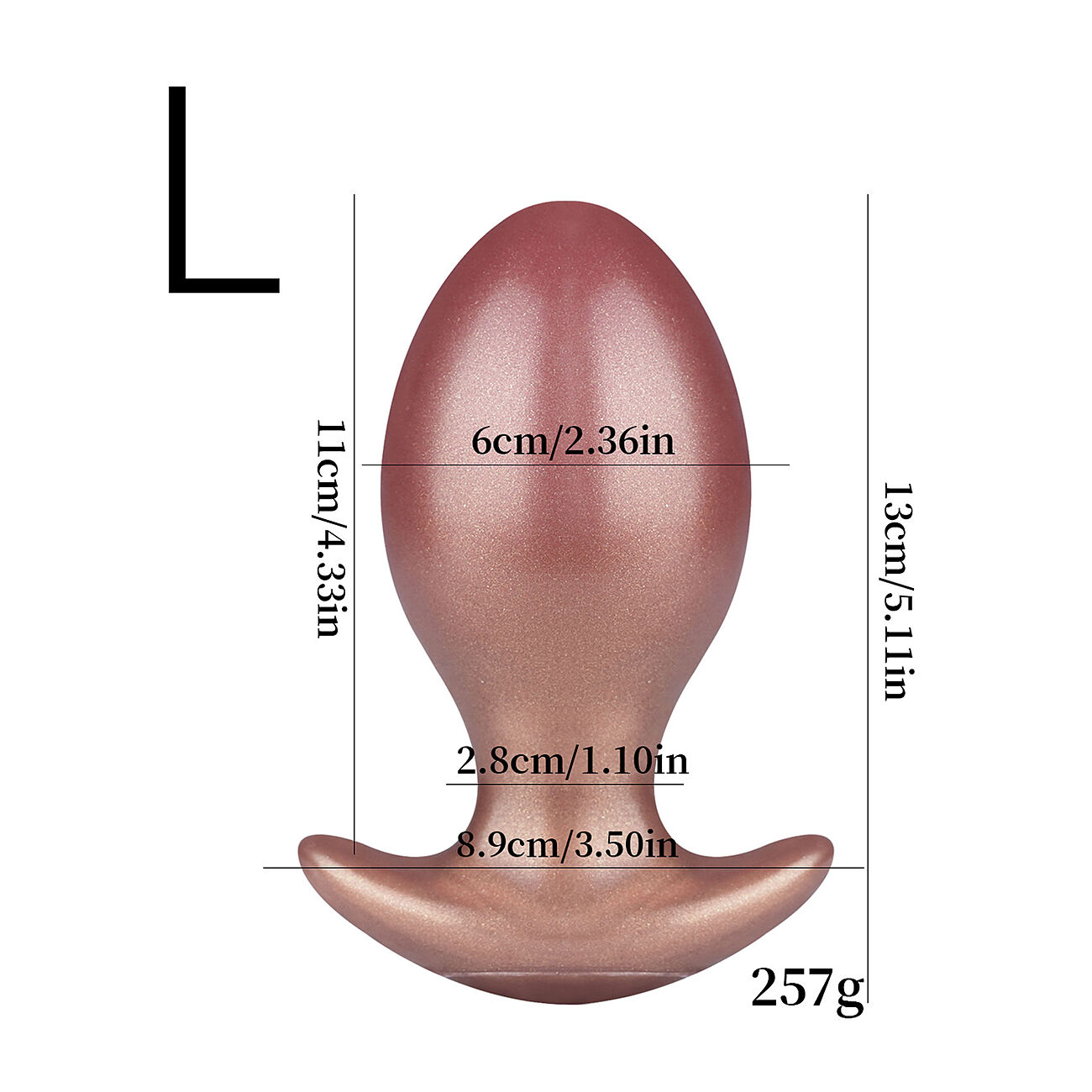 Alien Toys Dragons Egg - Anaalitappi, L