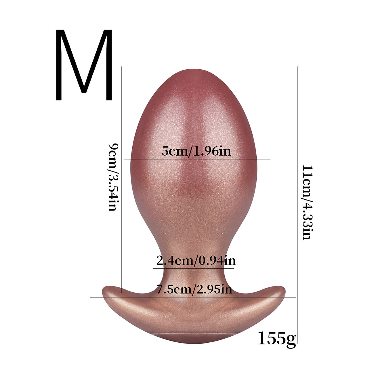 Alien Toys Dragons Egg - Anaalitappi, M