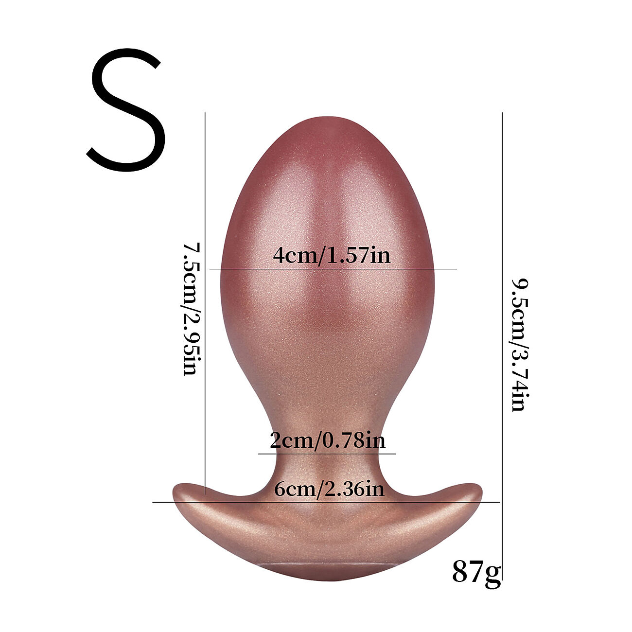 Alien Toys Dragons Egg - Anaalitappi, S