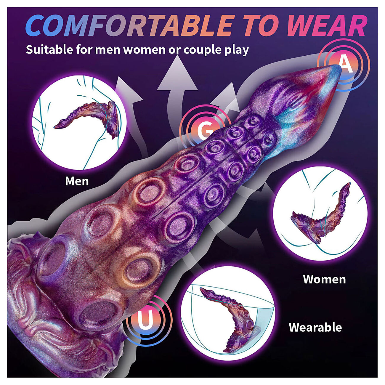 Alien Toys Drakarion - Fantasiadildo imukupilla