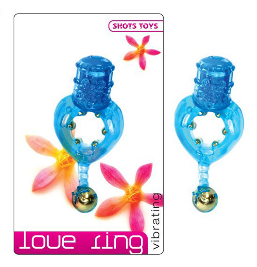 Vibrating Love Ring, Blue