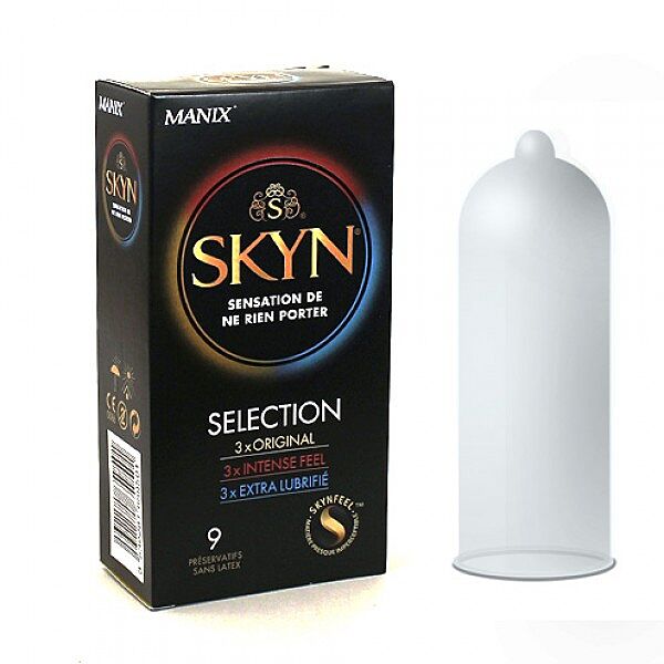 SKYN Selection - Kondomilajitelma, 9 kpl 