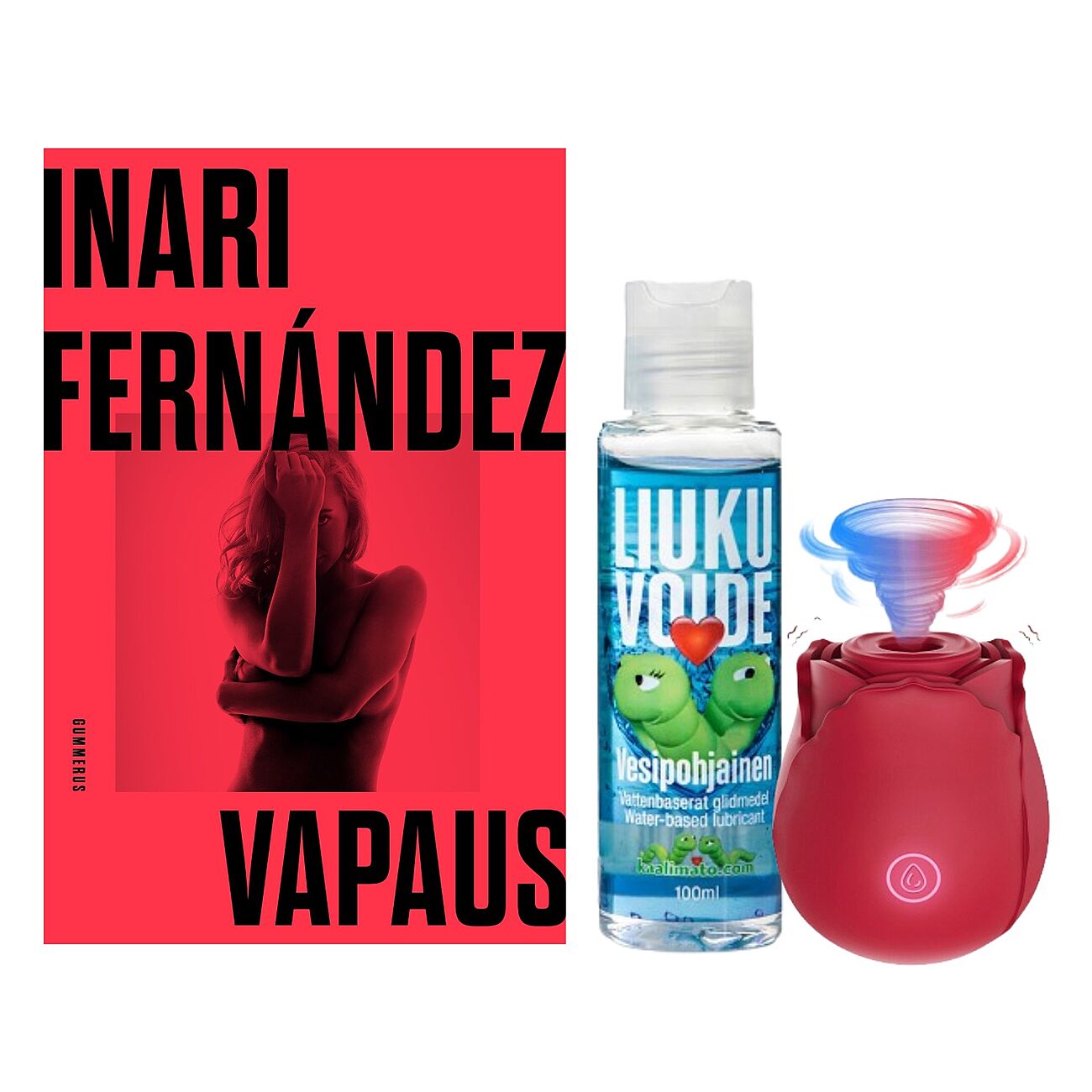 Vapaus - Kirja ja tuotepaketti naisen nautintoon