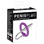 Penisplugi silikonirenkaalla