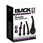 Black Velvets - Douche with 4 Attachments