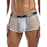 Male Power - Peep Show Mini Short, white