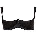 Cottelli Collection - Push Up Bra, Plus Size, musta