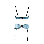 Cottelli Collection Jade - Sukkanauhaliivisetti