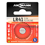 Tuotekuva - Ansmann LR41 - Alkalinappiparisto