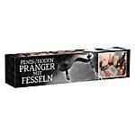 Penis and testicle pranger with handcuffs