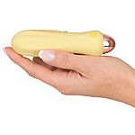 Cuties Mini Vibrator, Yellow