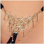 Cottelli Collection Luxury - Crotchless String