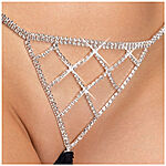 Cottelli Collection Luxury - Crotchless G-String