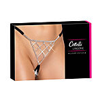Cottelli Collection Luxury - Crotchless G-String
