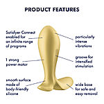 Satisfyer - Intensity Plug v�risev� anaalitappi