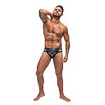 Male Power - Check'd Mate Cutout Thong