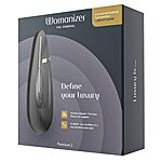 Womanizer Premium 2 - Imev klitoriskiihotin, musta