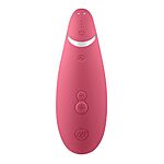 Womanizer Premium 2 - Imev klitoriskiihotin, punainen