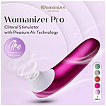Womanizer PRO - Imev� klitoriskiihotin, pinkki