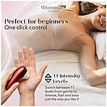 Womanizer PRO - Imev� klitoriskiihotin, punainen