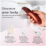 Womanizer PRO - Imev� klitoriskiihotin, punainen