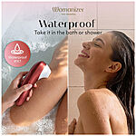 Womanizer PRO - Imev� klitoriskiihotin, punainen