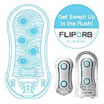 Tenga FlipOrb Blue Rush - Masturbaattori