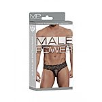 Male Power - Scandal Lace Micro Thong Pinch Back