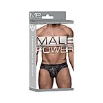 Male Power - Dazzle Insert Bikini, black