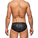 Male Power - Dazzle Insert Bikini, black