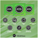 EXS Ribbed & Dotted - Kondomi, 12 kpl