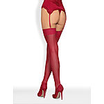 Obsessive - Stockings, burgundy