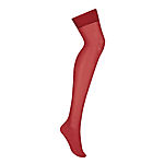 Obsessive - Stockings, burgundy
