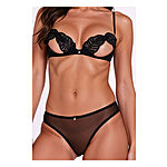 Passion Intimari - Alusasusetti, musta