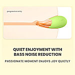 KOVIDA - 4-osainen kiihotinsetti kauko-ohjaimella, vihre