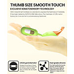 KOVIDA - 4-osainen kiihotinsetti kauko-ohjaimella, vihre