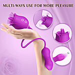 SOHIMI Carmen - 3 in 1 ruusuvibraattori