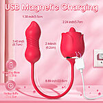 SOHIMI Rose Toy - 3 in 1 ruusuvibraattori