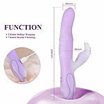 SOHIMI Hupo - 3 in 1 vibraattori, lila