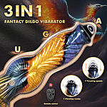 SOHIMI Phoenix - Fantasiavibraattori, gold