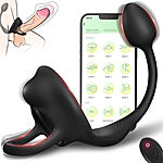 SOHIMI Pointy - Eturauhaskiihotin penis-kivesrenkaalla