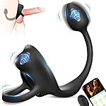 SOHIMI Pointy - Eturauhaskiihotin penis-kivesrenkaalla