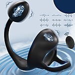 SOHIMI Pointy - Eturauhaskiihotin penis-kivesrenkaalla