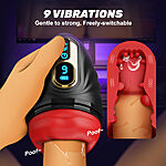 SOHIMI Soft Lips - Masturbaattori lmptoiminnolla