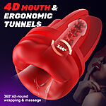 SOHIMI Soft Lips - Masturbaattori lmptoiminnolla